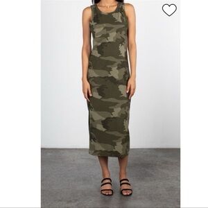 Camouflage Sleeveless Dress